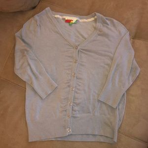 Gray cardigan